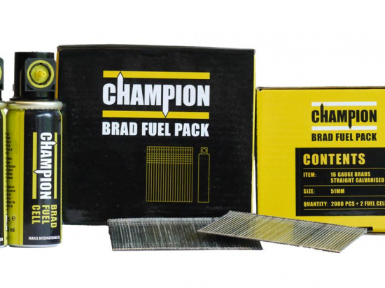 Champion 38mm Galvanised Brad Nails