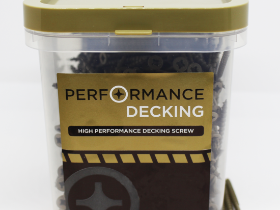 4.5x70 Performance Plus Decking Screw Tub