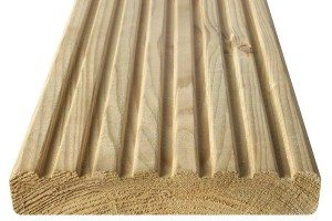 32x125 Grooved & Smooth Imported Decking Board