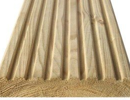 32x125 Grooved & Smooth Imported Decking Board